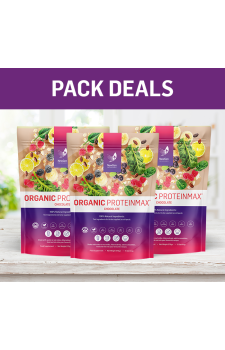 3 x Organic ProteinMax (Chocolate) - Pack Deal!
